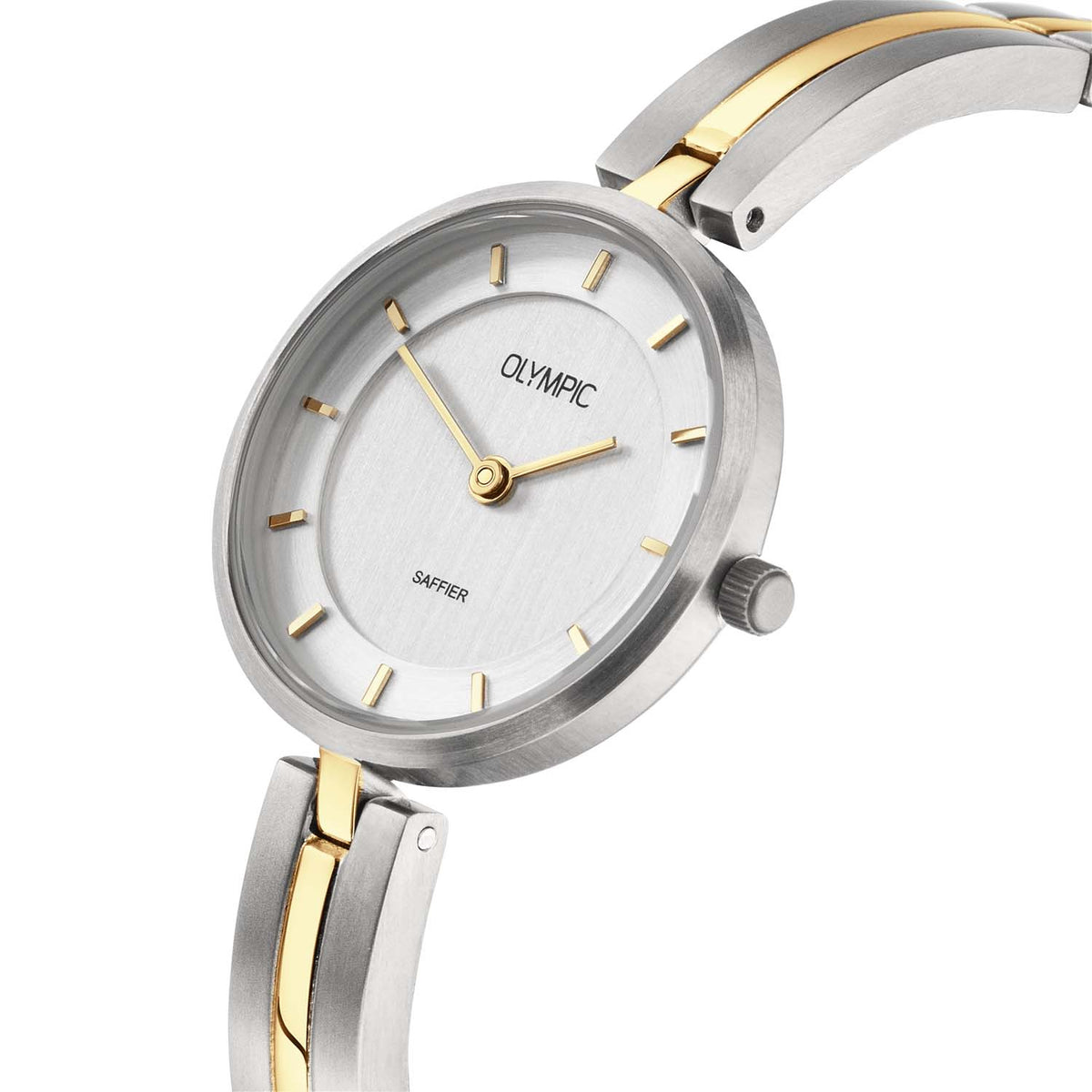 Olympic Titanium Zilverkleurig Dames Horloge 2002-OL1DTT003B