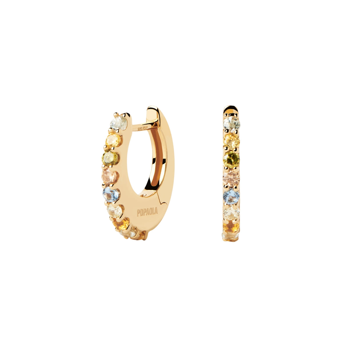 P D Paola Color 18 karat gold plated Earrings AR01-B90-U