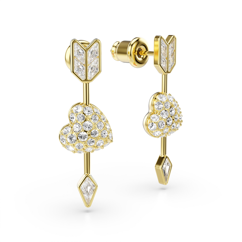 Swarovski Idyllia Gold Plated Earrings 5737295-zoom-