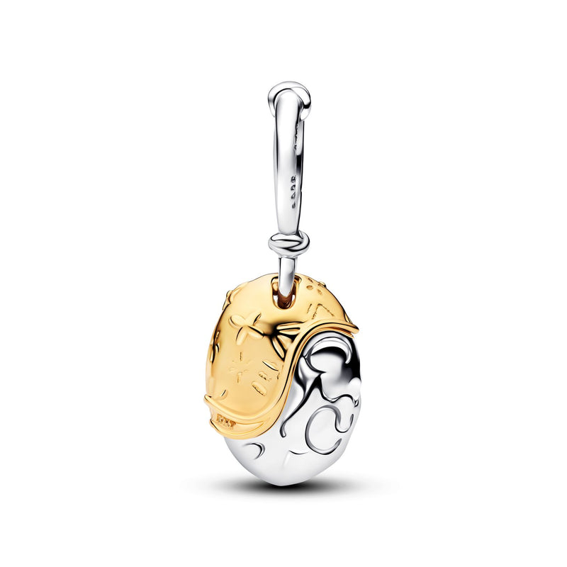 Pandora Disney Vergoldeter 0.012 ct TW Lab-Grown Diamond Disney Prinzessinnen Moana Heart Of Te Fiti Charm-Anhänger 764385C01-zoom-