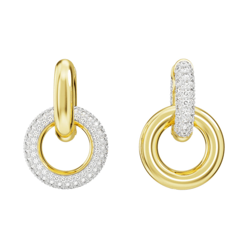 Swarovski Dextera Goldfarbene Ohrringe 5668818-zoom-