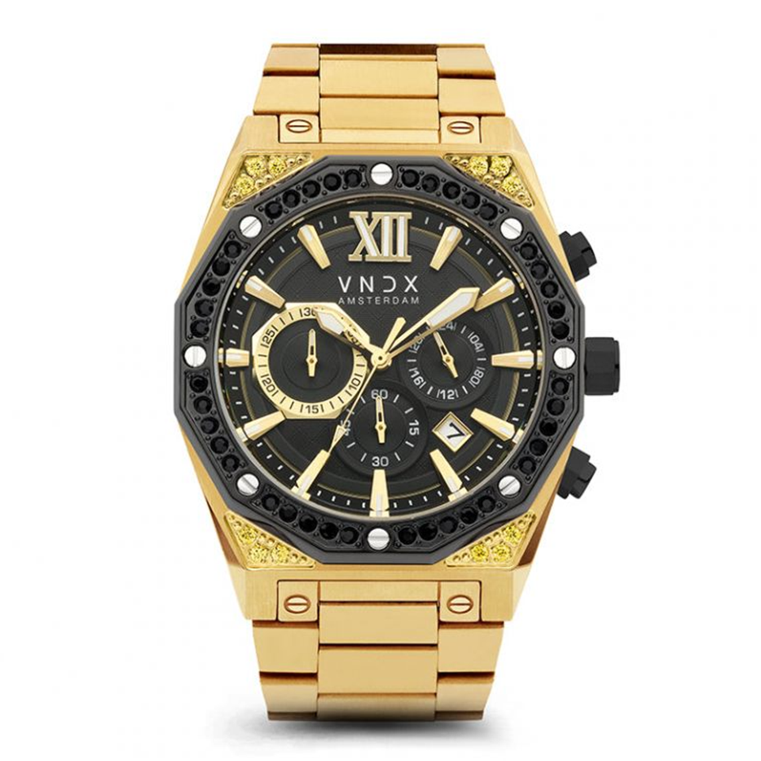 VNDX Wise Man Stones Men's Watch 2003-MD11880-01