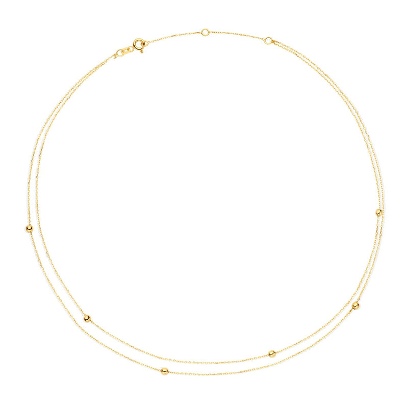 Jackie Gold damen Kette 585 Gold JKN23.351-zoom-