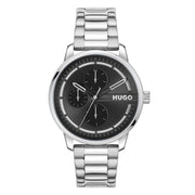 Hugo Boss HUGO #STAMP MULTI Zwart Heren Horloge 2002-HU1530368