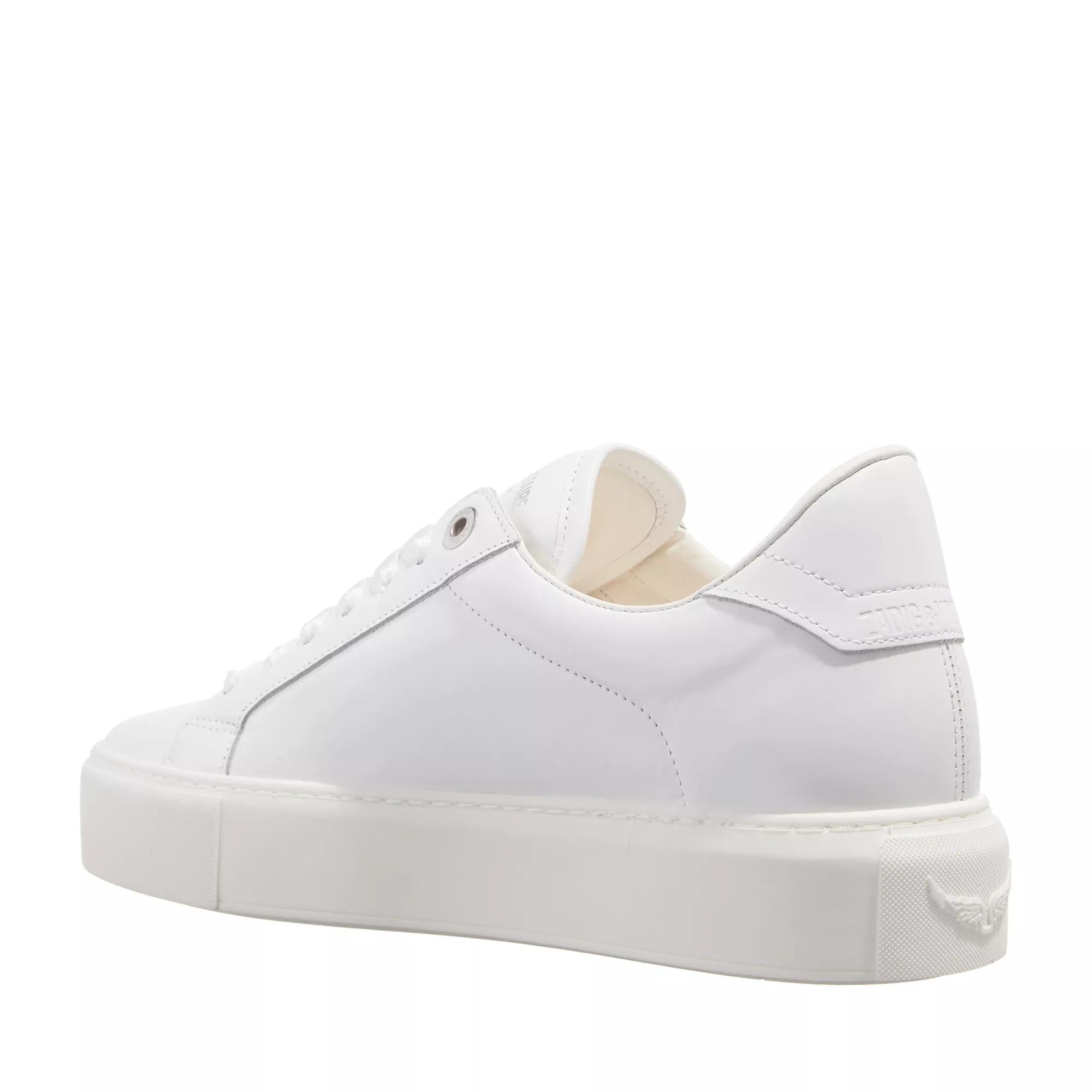 Zadig & Voltaire Witte Leren Sneakers 2001-A0209341_39