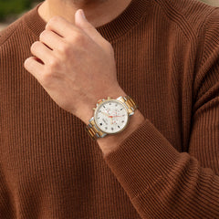 Olympic Jack Zilverkleurig Heren Horloge 2002-OL89HSS057B