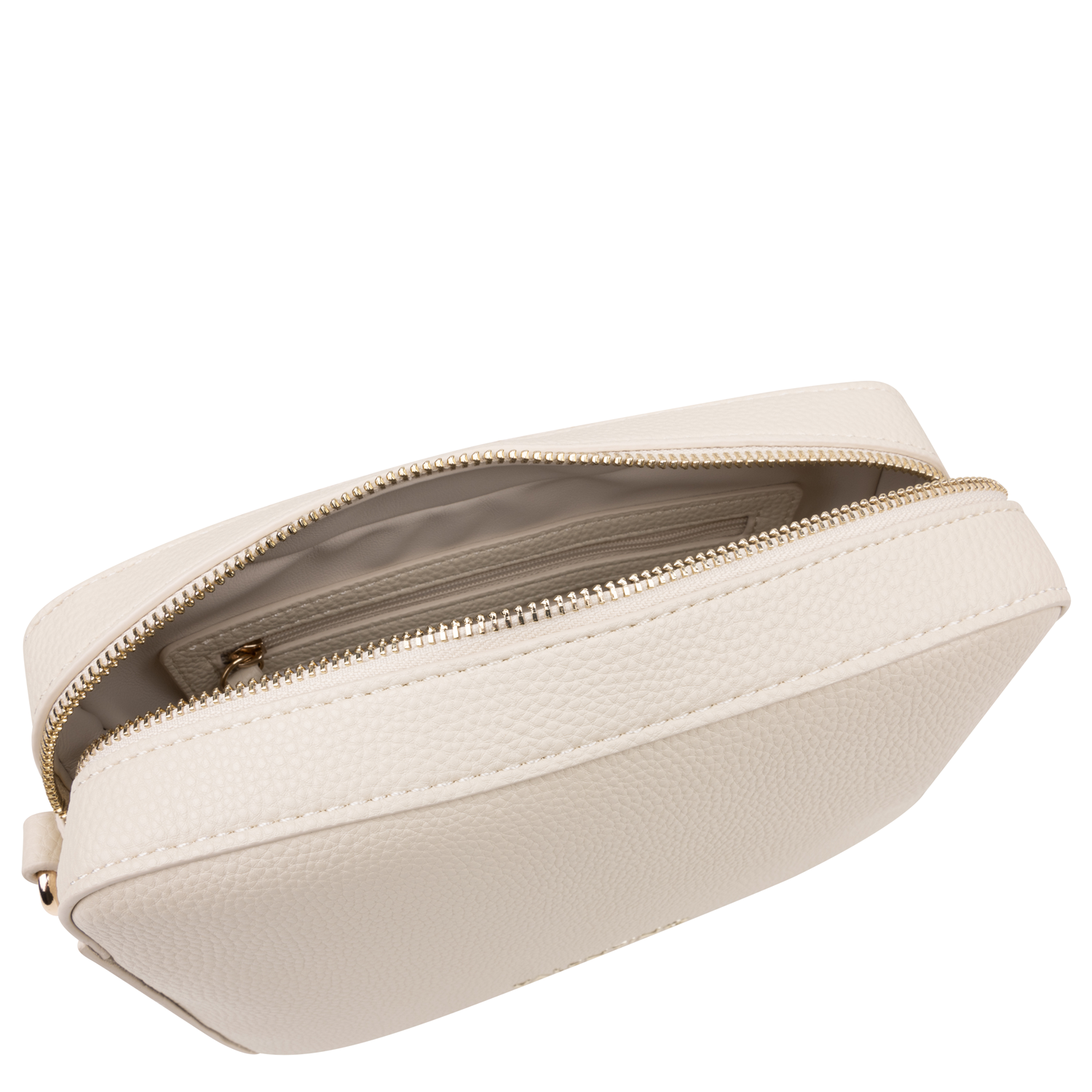 Valentino Bags Brixton Ecru Crossbody Bag VBS7LX07ECRU