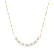 Ania Haie Reimaginer Gold Coloured Sparkling Shell Pearl Necklace AH-N069-06G
