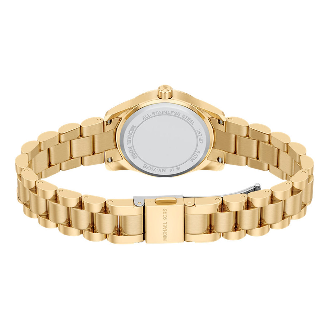 Michael Kors Lexington Round Brown Dial Watch MK7578