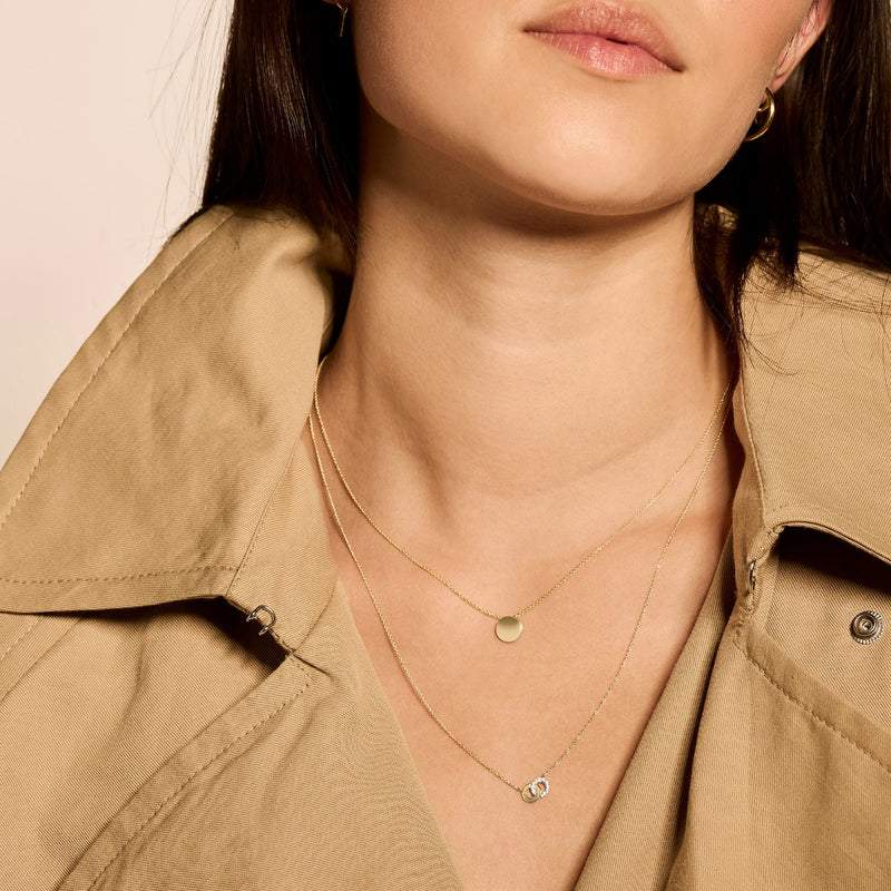 Blush damen Kette 585 Gold 3126YZI-zoom-