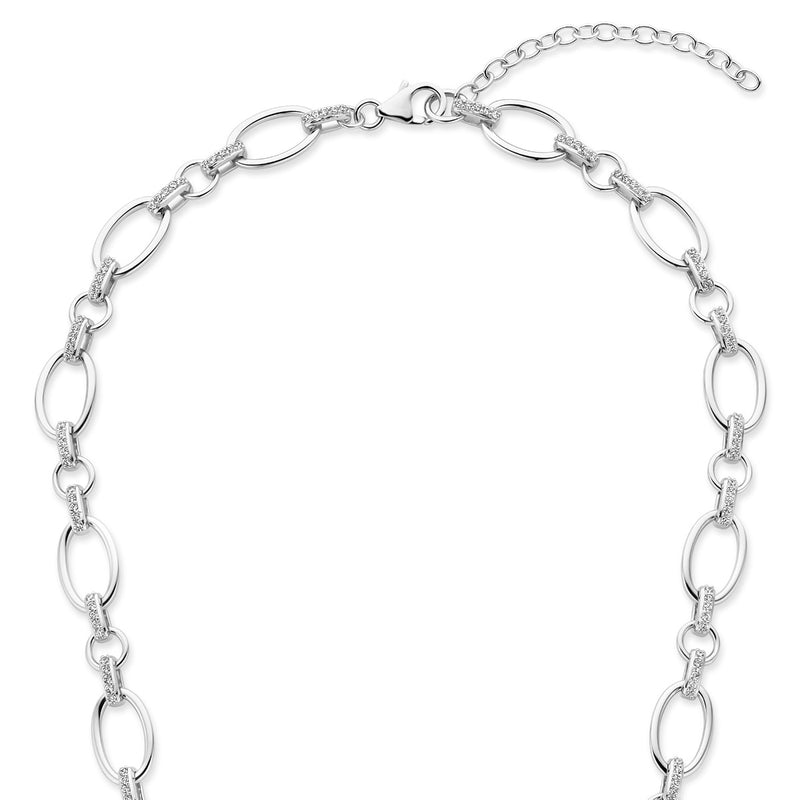 Parte Di Me Bibbiena Poppi Adriane 925 Sterling Silber Link Kette PDM34107-zoom-