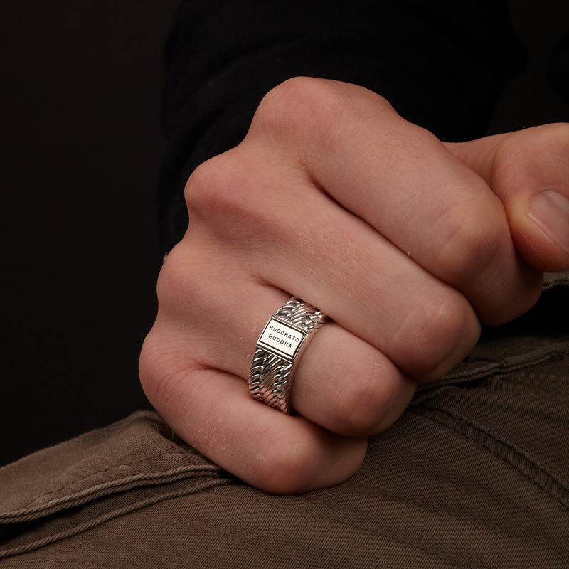 Buddha to Buddha Edwin damen Ring Silber BTB812-16-zoom-