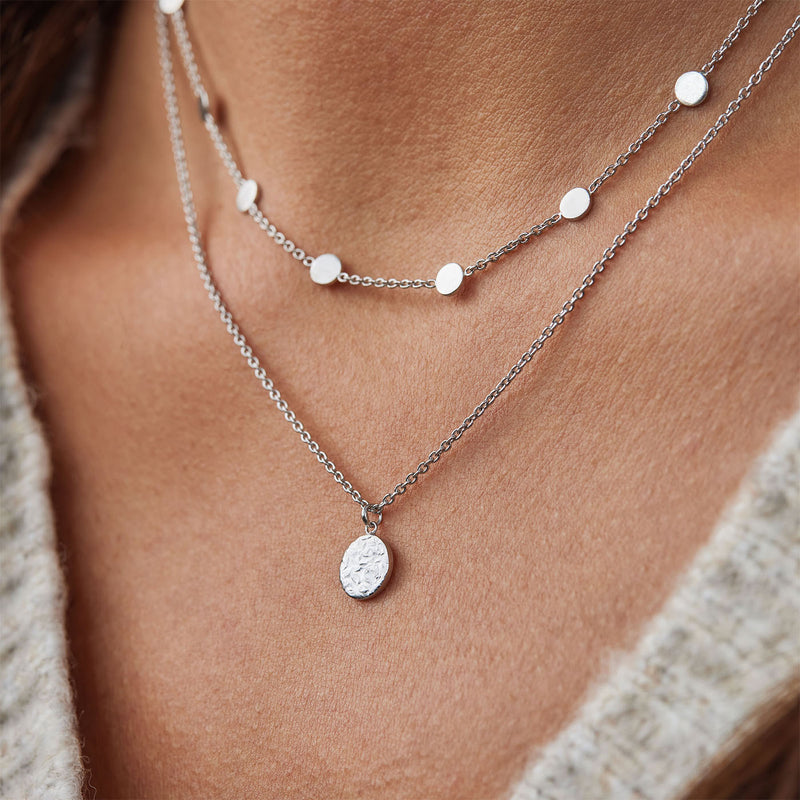 Violet Hamden Luna 925 Sterlingsilber Choker mit Monden VH15002-zoom-