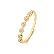 Isabel Bernard De la Paix Flavie 14 Karat | Gold Ring | Diamant 0.18 Karat | IBD330033-54