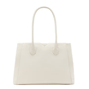 Isabel Bernard Honoré Cloe Creme Kalbsleder Handtasche IB25077