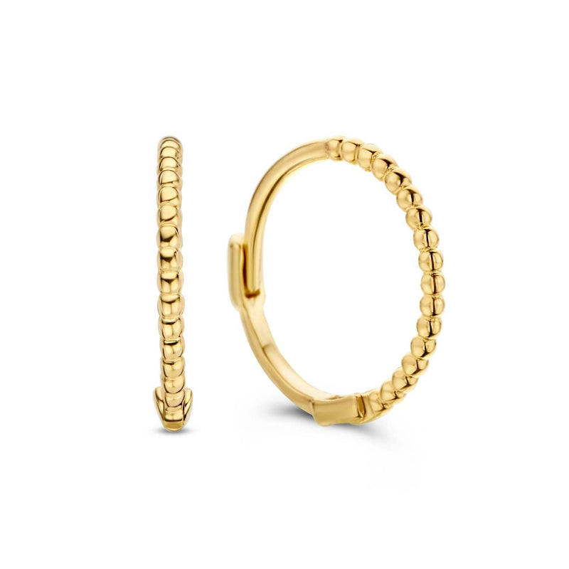 Jackie Gold damen Creolen 585 Gold JKE20.038-zoom-