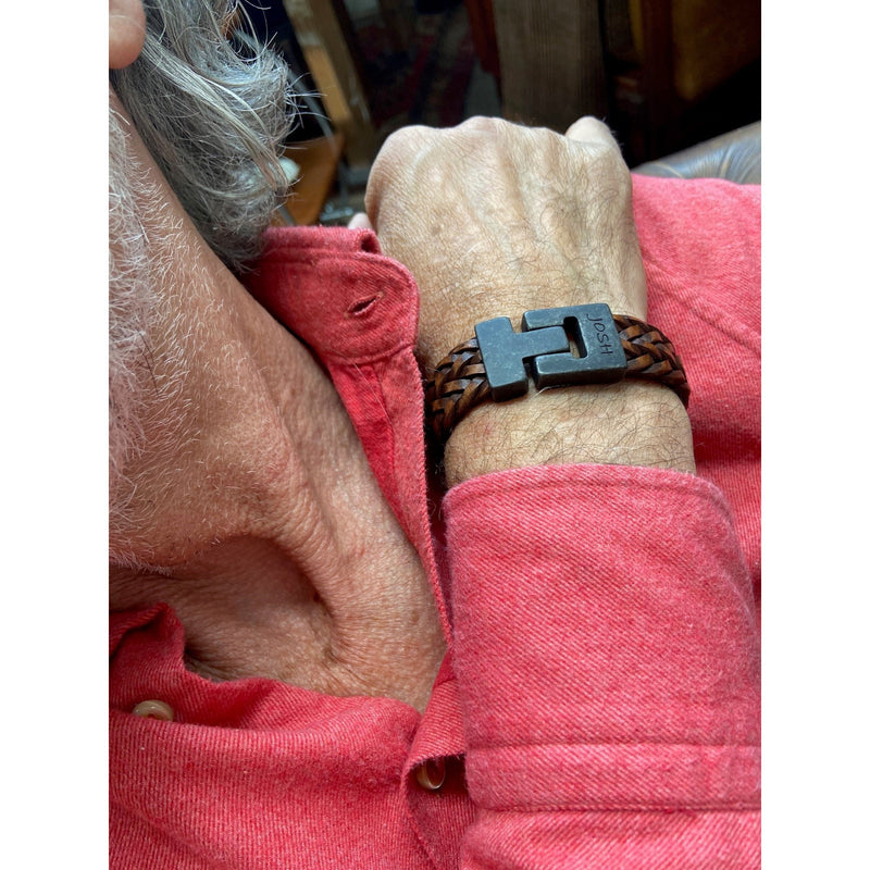 Josh herren Armband Braun 24340-bra-VB/MELBRWN/L-1-zoom-