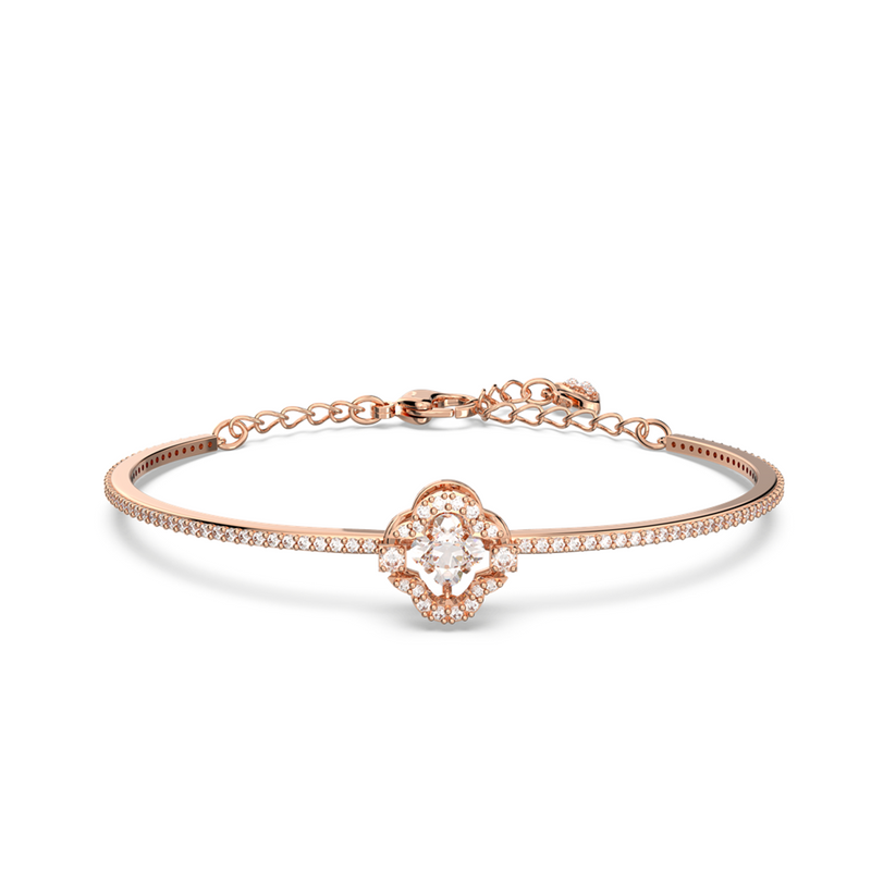 Swarovski Una Angelic Clover Rose Gold-Coloured Bracelet 5642925-zoom-