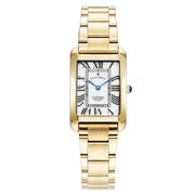 Jacques du Manoir Emily III Goldfarbene Damenarmbanduhr JWL05802
