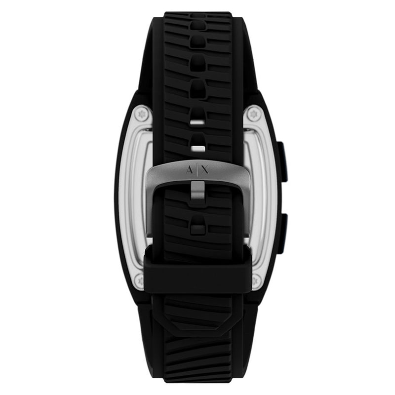 Armani Exchange Oval Black Dial Watch AX2971-zoom-