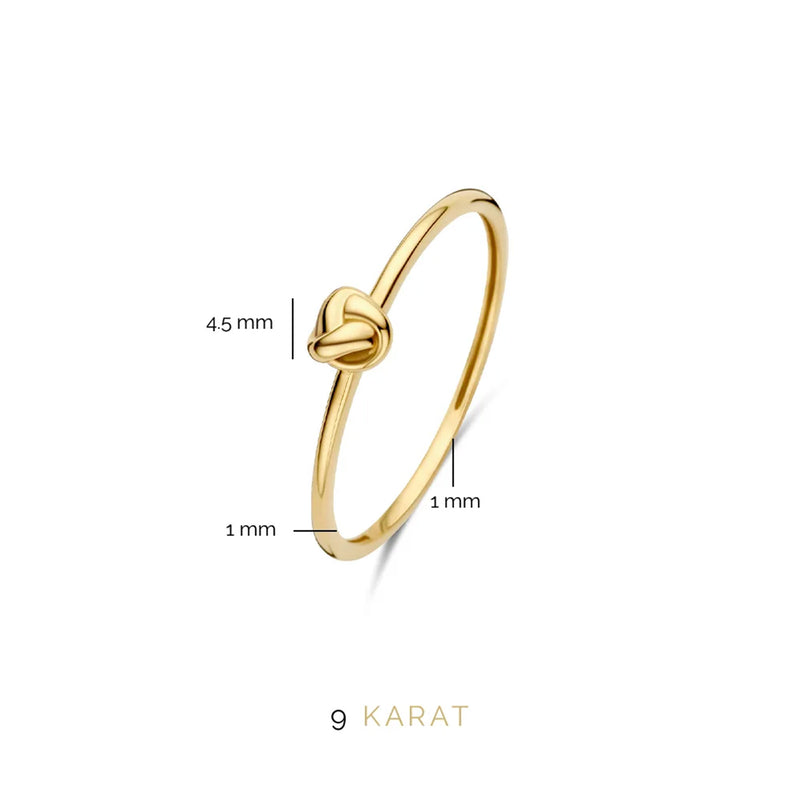 Beloro Jewels Della Spiga damen Ring 375 Gold BO330014-48-zoom-