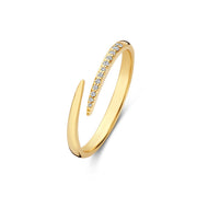 Isabel Bernard De la Paix Flavie 14 Karat Goldring mit Diamant 0.08 ct IBD330034-54