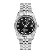 Jacques du Manoir Inspiration damen Uhr Silber NRO.05