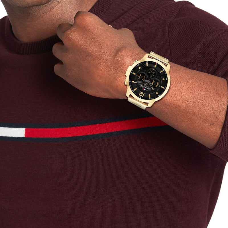 Tommy Hilfiger herren Uhr Gold TH1710511-zoom-