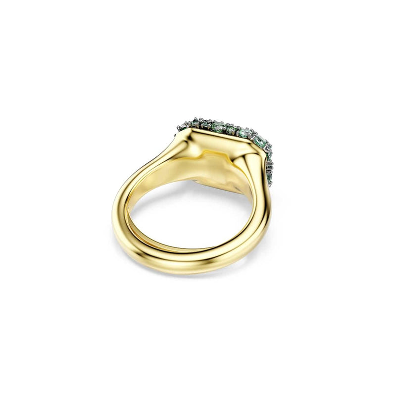 Swarovski Sublima Glam Ring in Goldoptik mit rotem Kristall 5759920-zoom-