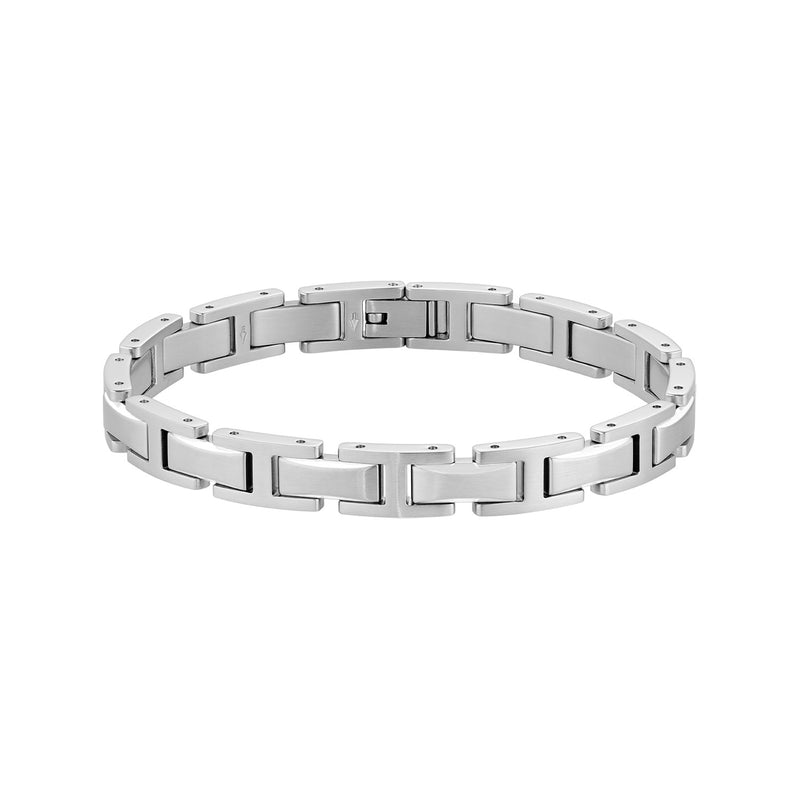 Hugo Boss Edelstahl Silberfarbenes Herren Gliederarmband HBJ1580792-zoom-