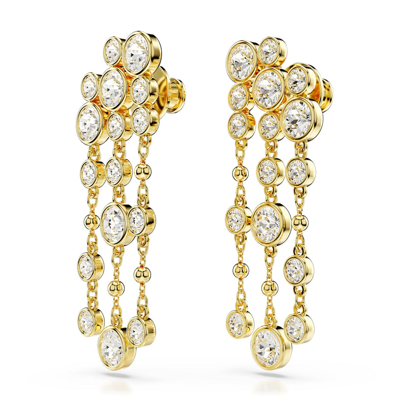 Swarovski Imber Goldfarbene Ohrhänger 5680093-zoom-