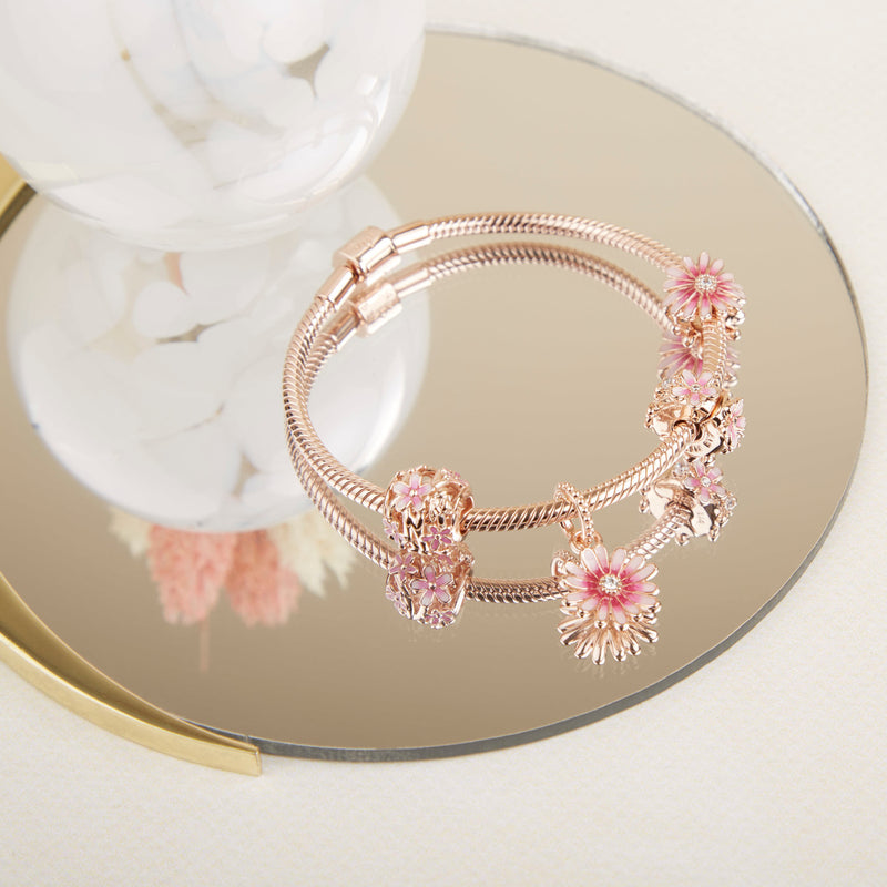 Pandora Garden RoséGoldfarbene Daisy Charm 788809C01-zoom-