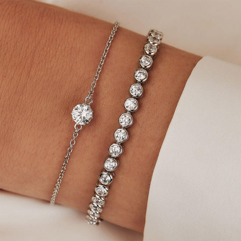 Parte Di Me Cento Luci Rosia 925 Sterling Zilveren Armband PDM32025-zoom-