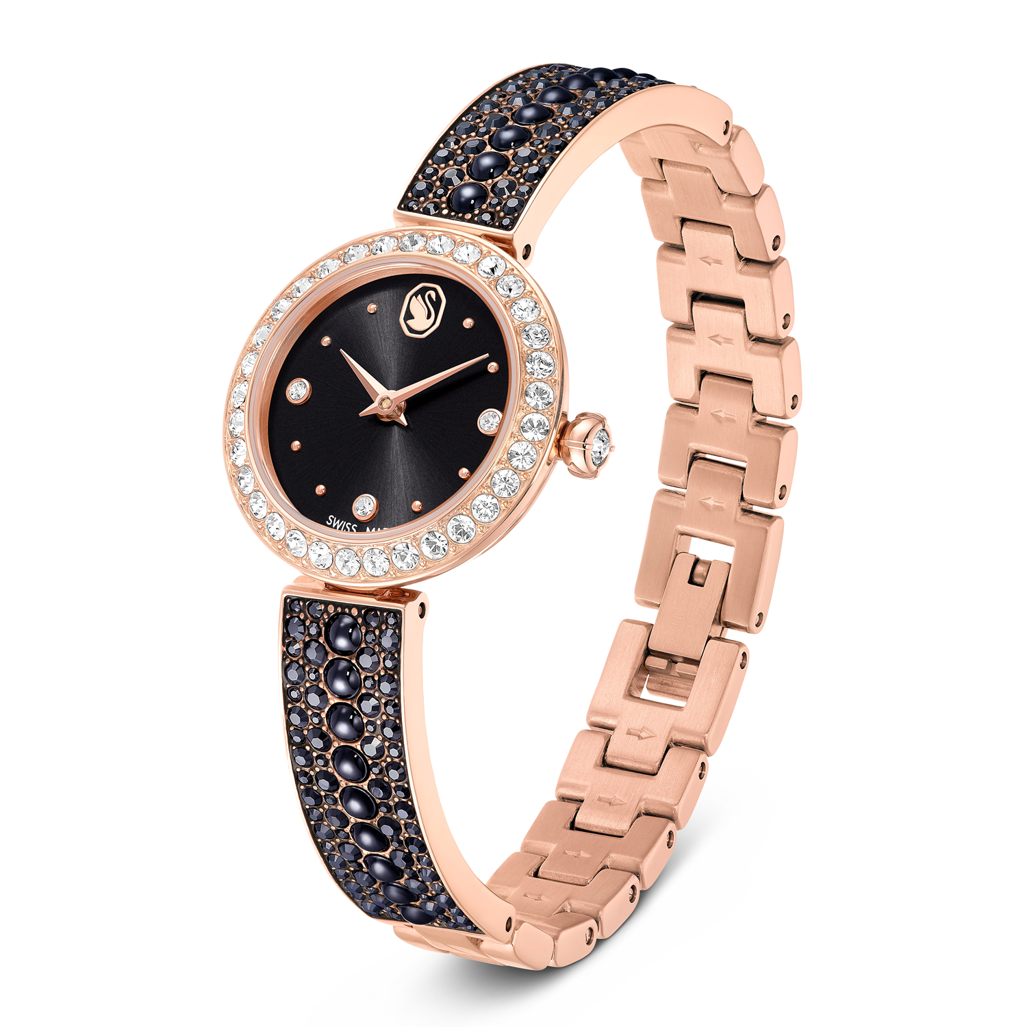 Swarovski Matrix Rose Gold Coloured Women's Watch 5743697