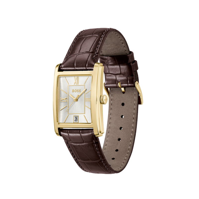 Hugo Boss Principle Dress Goldene Herrenuhr HB1514300-zoom-