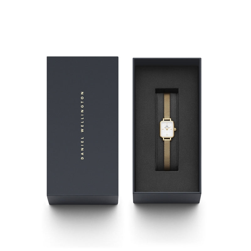 Daniel Wellington Quadro Mini damen Uhr Gold DW00100725-zoom-