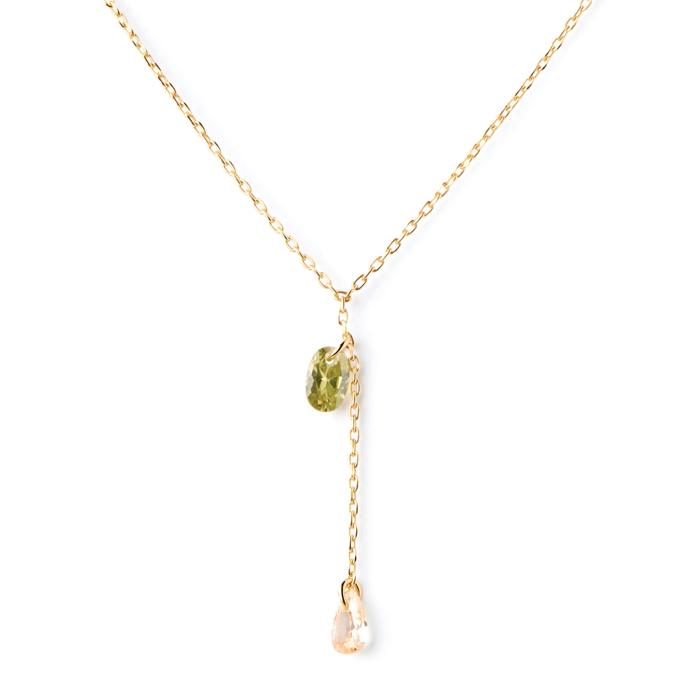 P D Paola Color 18 karat gold plated Necklace CO01-863-U