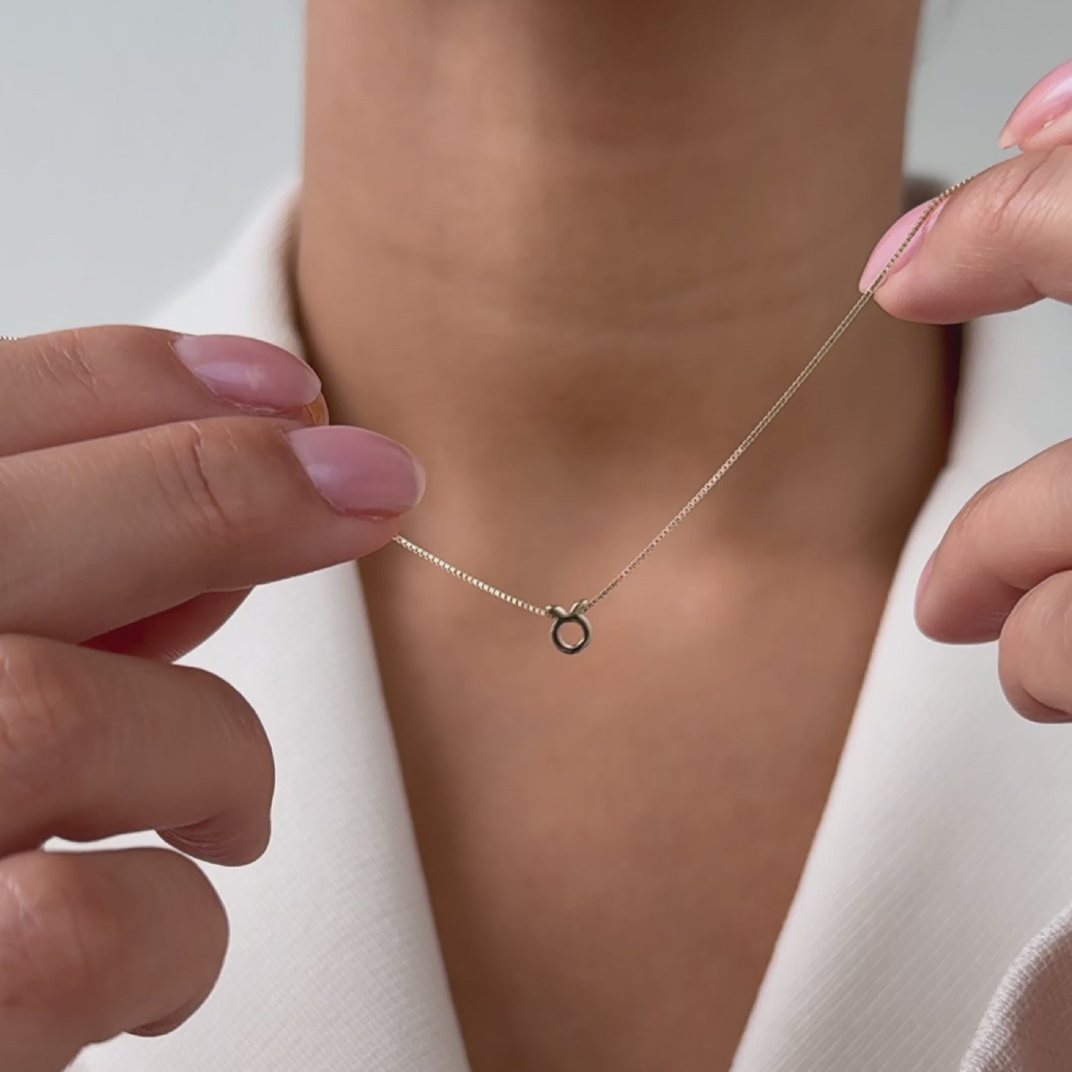 Isabel Bernard Étoiles d’Or Taurus 14 Carat Gold Venetian Necklace With Horoscope IB340179